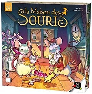 GIGAMIC - La Maison des Souris - Jeu d'observation - Jeu de société pour Petits et Grands - De 2 à 6 observateurs - A partir de 5 Ans