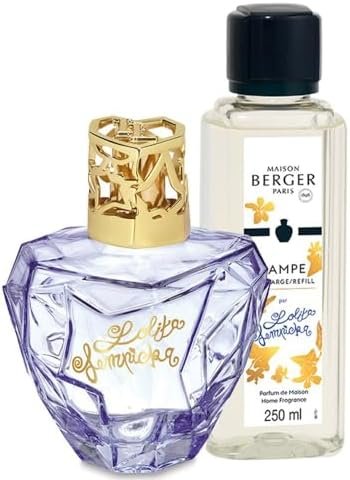 MAISON BERGER - Coffret Lampe Berger Lolita Lempicka - avec Recharge Parfum, Prête à l'emploi - Purifie et Parfume - Diffusion Fine, Homogène et Longue Durée