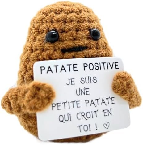Cadeau Original & Amusant | Decoration Maison | Idee Drole | Anniversaire & Fete | Fille Garcon Femme Homme Frere Sœur Ami Enfant Ado | Surprise Collegue Bureau | Peluche Motivation