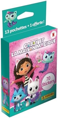 Gabby ET LA Maison Magique Blister 13 Pochettes + 1 Offerte