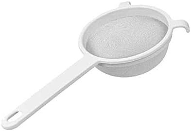 Metaltex 111610 Tamis de Cuisine Plastique Blanc -10 cm